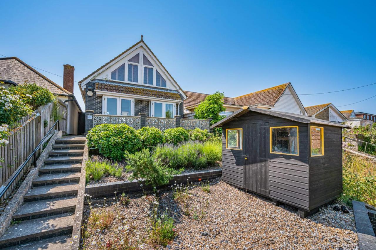 Pebble Paradise Beachfront Family Getaway Pevensey Exterior foto